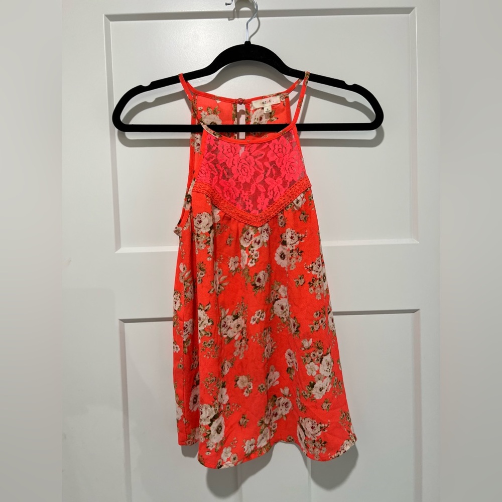 Floral tank top